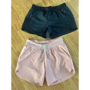 Pink and blue running short bundle Nike and calia size small running shorts